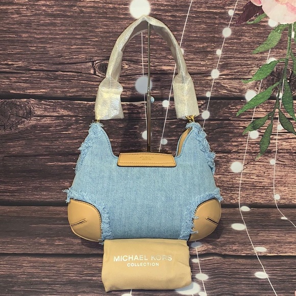 🌺 MICHAEL KORS COLLECTION 🌺 CHAMBRAY DENIM - Picture 5 of 8